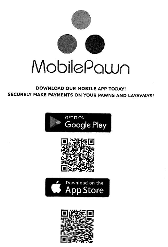 Pay my Pawn QR Code by Peninsula Pawn
